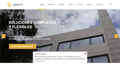 Desktop Screenshot of abinitio.es